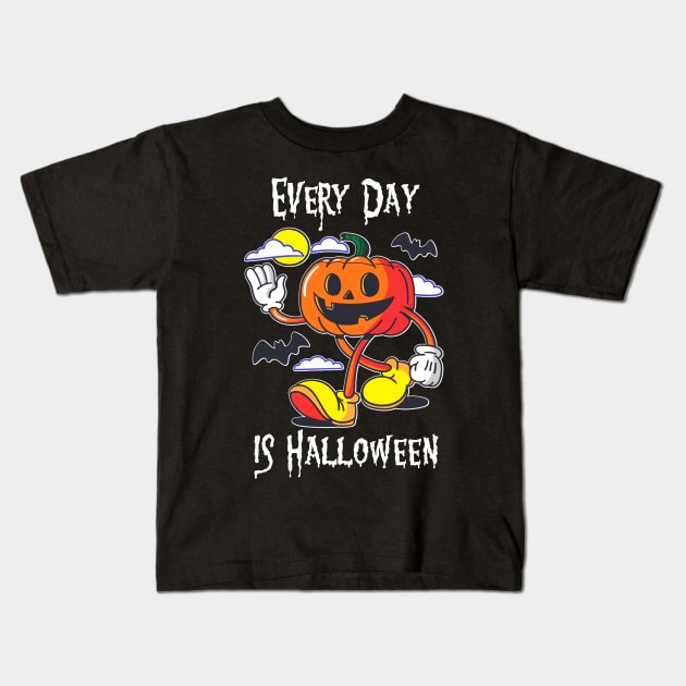 Every Day is Halloween Kids T-Shirt by Curio Pop Relics